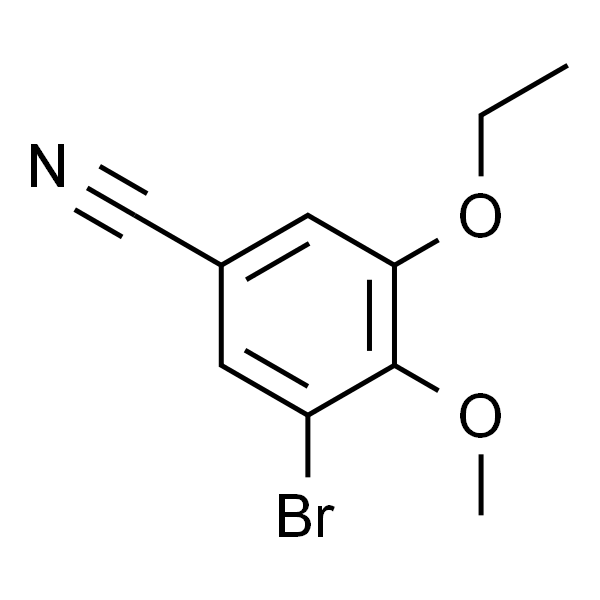 3-溴-5-乙氧基-4-甲氧基苯甲腈