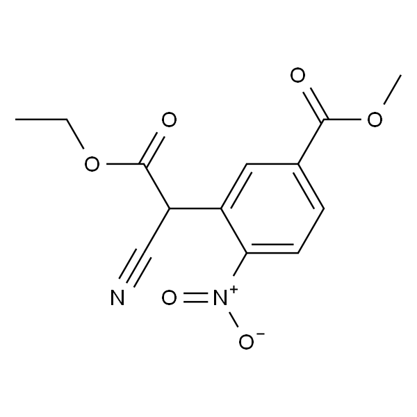 4-（1-氰基-2-乙氧基-2-氧乙基）-3-硝基苯甲酸甲酯