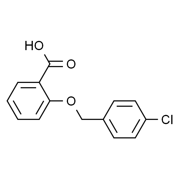 2-[(4-Chlorophenyl)methoxy]benzoic acid