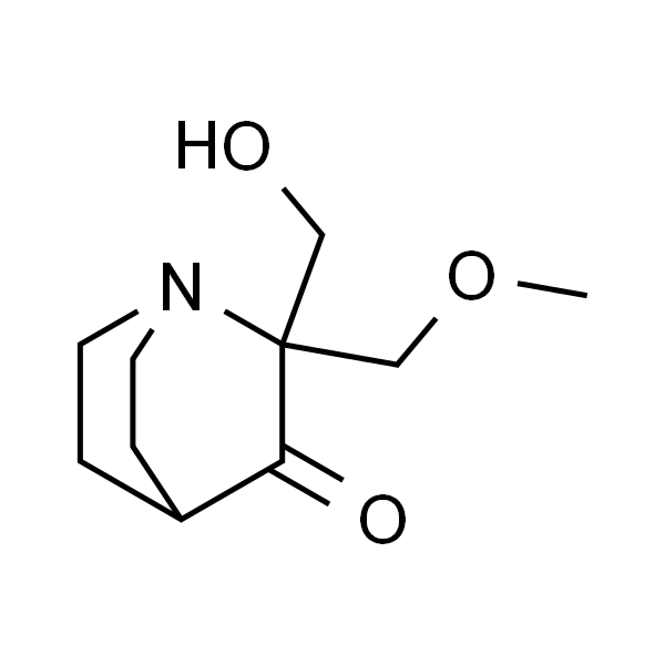 2-(羟甲基)-2-(甲氧基甲基)奎宁-3-酮