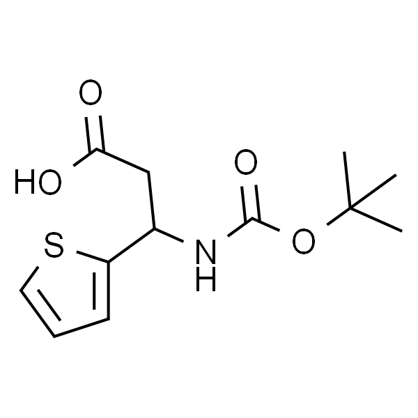 3-((叔丁氧羰基)氨基)-3-(噻吩-2-基)丙酸