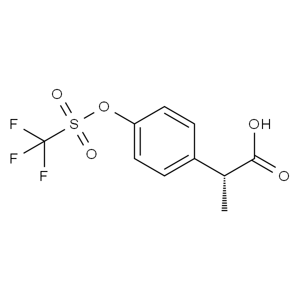 (R)-2-[4-[(三氟甲基磺酰基)氧基]苯基]丙酸