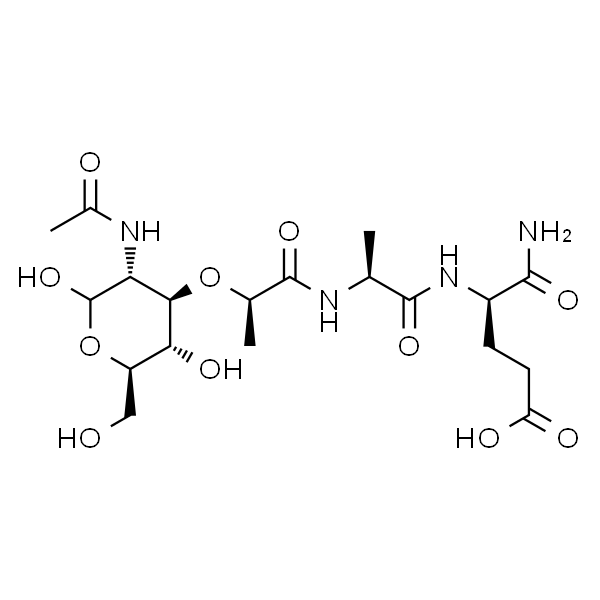 N-乙酰胞壁酰基-L-丙氨酰基-D-异谷氨酰胺 水合物