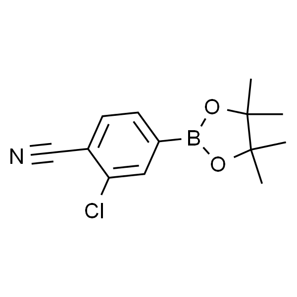 2-氯-4-(4,4,5,5-四甲基-1,3,2-二氧杂硼烷-2-基)苄腈