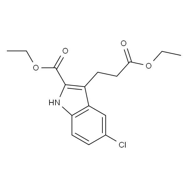 5-氯-3-(3-乙氧基-3-氧代丙基)-1H-吲哚-2-甲酸乙酯
