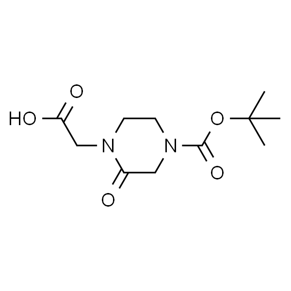 2-(4-(叔丁氧基羰基)-2-氧代哌嗪-1-基)乙酸