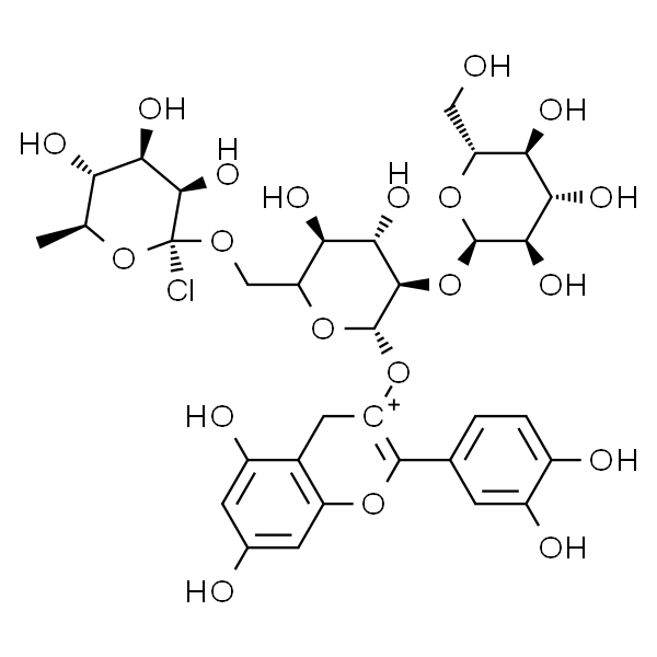 矢车菊-3-O-2G-葡萄糖芸香糖苷