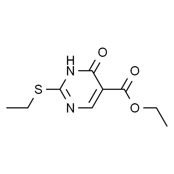 2-Ethylthio-1,4-dihydro-4-oxo-5-pyrimidinecarboxylic acid ethyl ester