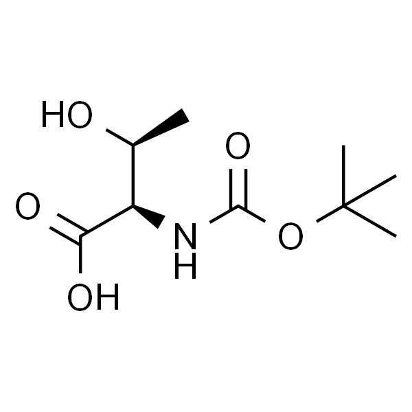 N-Α-叔丁氧羰基-D-苏氨酸