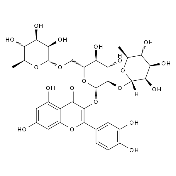 槲皮素-3-O-芸香糖-(1→2)-O-鼠李糖苷