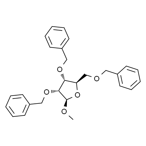 (2R,3R,4R,5R)-3,4-双(苄氧基)-2-((苄氧基)甲基)-5-甲氧基四氢呋喃