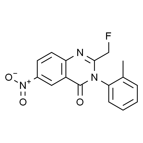 2-(氟甲基)-6-硝基-3-(邻甲苯基)喹唑啉-4(3H)-酮