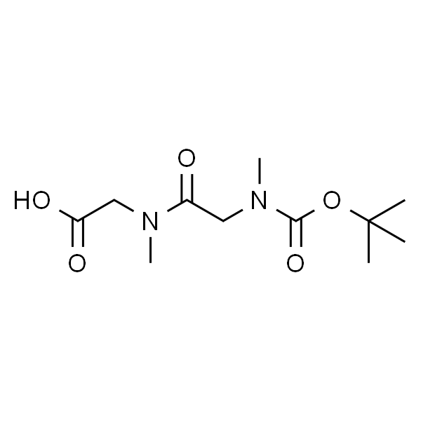 2-(2-((叔丁氧基羰基)(甲基)氨基)-N-甲基乙酰氨基)乙酸