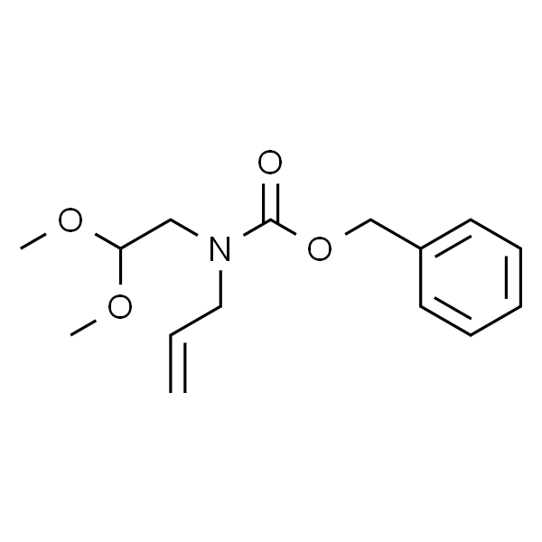 Benzyl N-allyl(2,2-dimethoxyethyl)carbamate