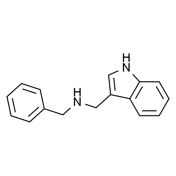 N-(3-吲哚基甲基)苄胺