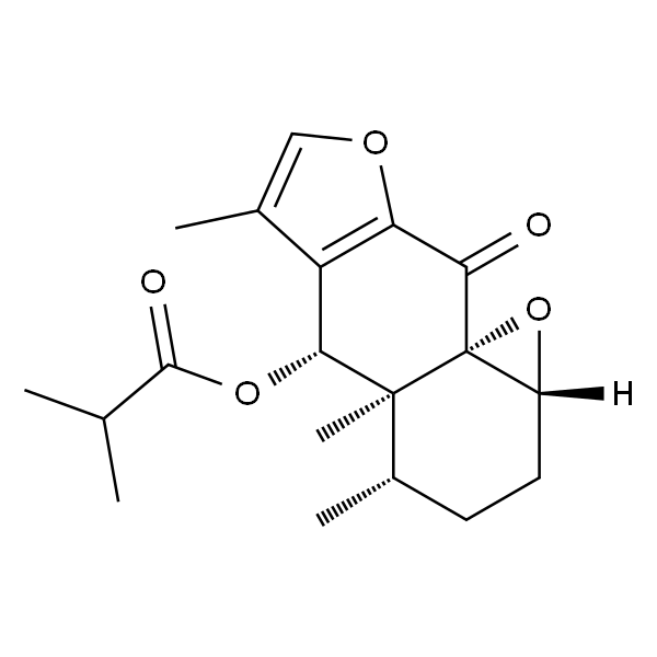 1β,10β-Epoxy-6β-isobutyryloxy-9-oxofuranoeremophilane