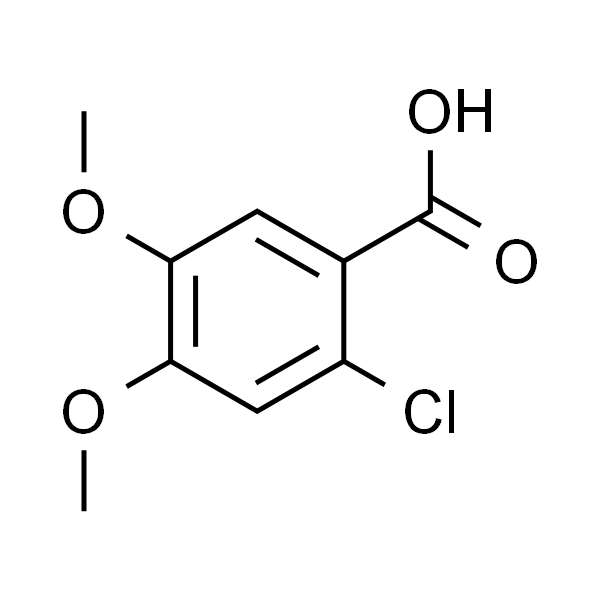 2-氯-4,5-二甲氧基苯甲酸