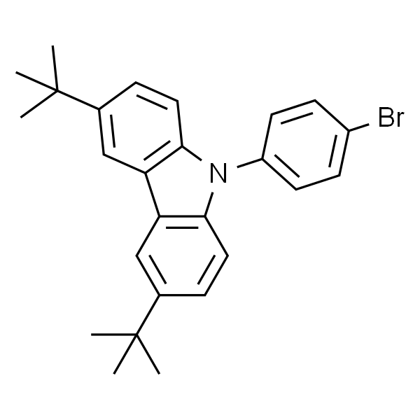 9-(4-溴苯基)-3,6-二-叔-丁基-9H-咔唑