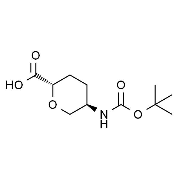 (2S,5R)-5-((tert-Butoxycarbonyl)amino)tetrahydro-2H-pyran-2-carboxylic acid