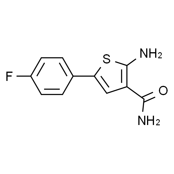 3-ThiophenecarboxaMide, 2-aMino-5-(4-fluorophenyl)-