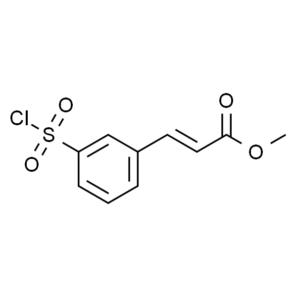 (E)-3-[3-(氯磺酰基)苯基]丙烯酸甲酯
