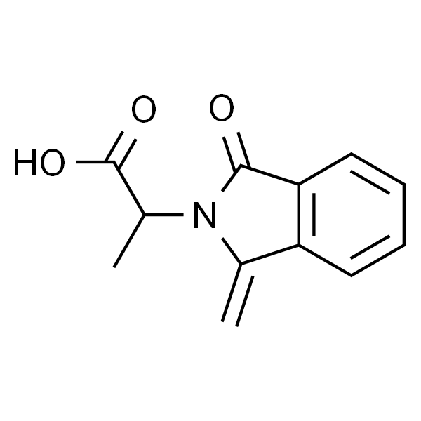 2-(1-亚甲基-3-氧代-1,3-二氢-2H-异吲哚-2-基)丙酸