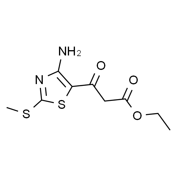 3-[4-氨基-2-(甲硫基)-5-噻唑基]-3-氧代丙酸乙酯
