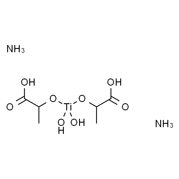 二(2-羟基丙酸)二氢氧化二铵合钛