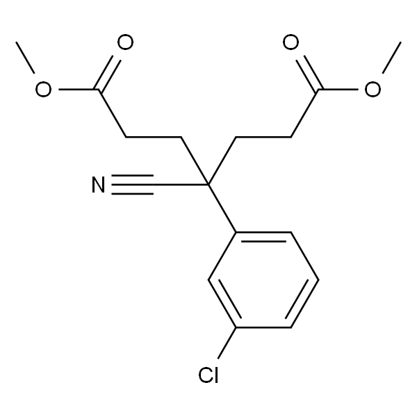 4-(3-氯苯基)-4-氰基庚二酸二甲酯