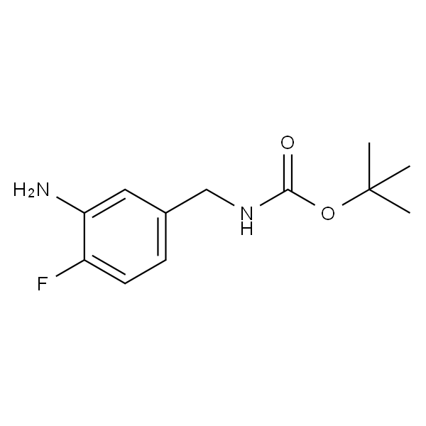 3-氨基-4-氟苄基氨基甲酸叔丁酯