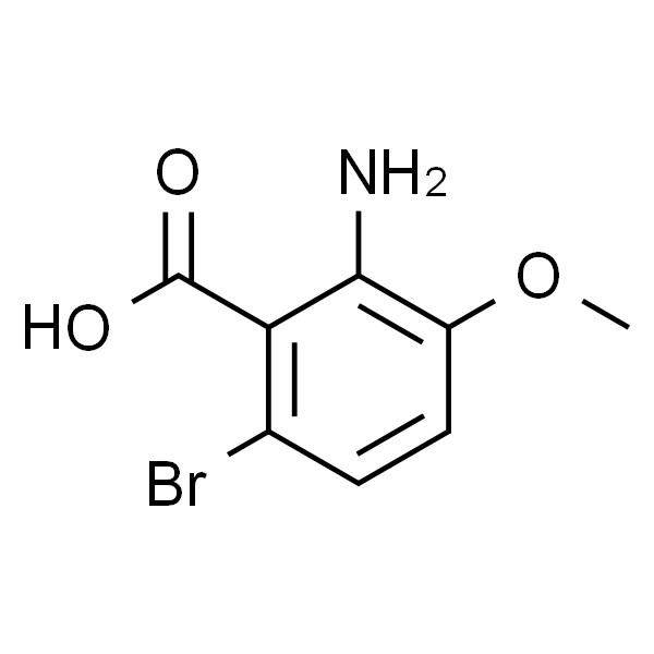 2-氨基-3-甲氧基-6-溴苯甲酸