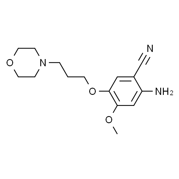 2-氨基-4-甲氧基-5-(3-吗啉丙氧基)苯甲腈