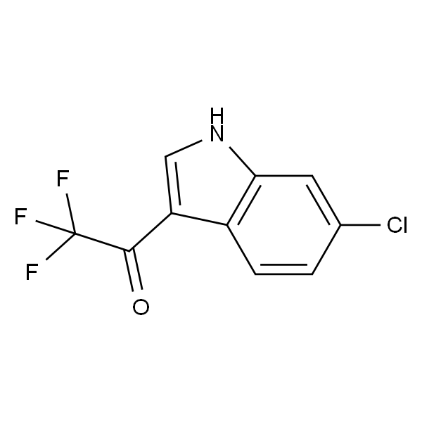 1-(6-氯-3-吲哚基)-2,2,2-三氟乙酮
