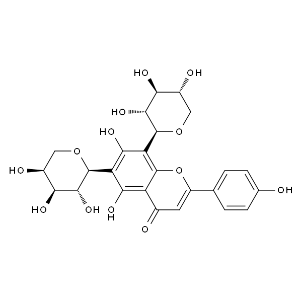 芹菜素-6-C-α-L-吡喃阿拉伯糖-8-C-β-D-吡喃木糖苷