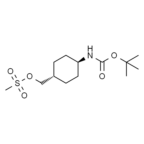 [反式-4-(Boc-氨基)环己基]甲基甲磺酸酯