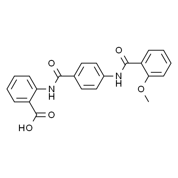 2-(4-(2-甲氧基苯甲酰氨基)苯甲酰氨基)苯甲酸