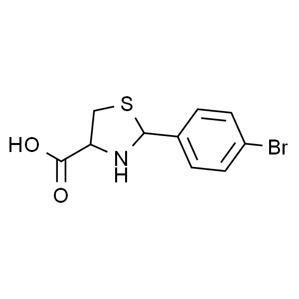 2-(4-溴苯基)噻唑烷-4-羧酸