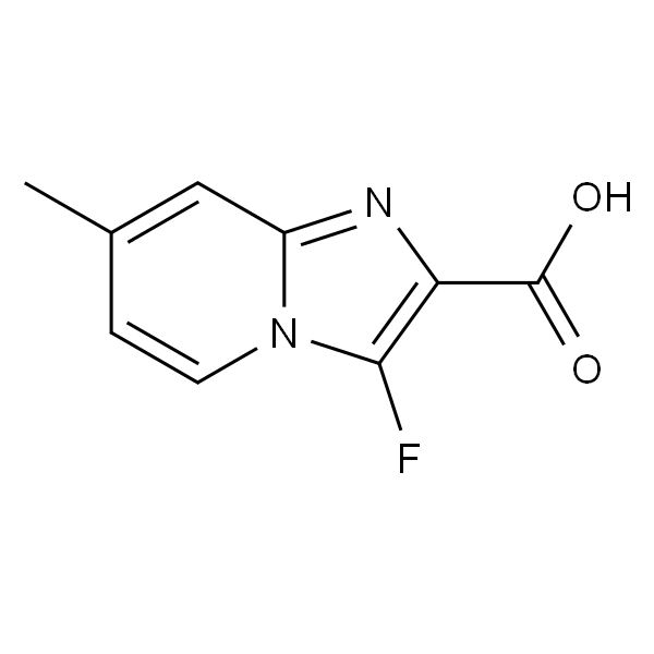 3-氟-7-甲基咪唑并[1,2-a]吡啶-2-羧酸