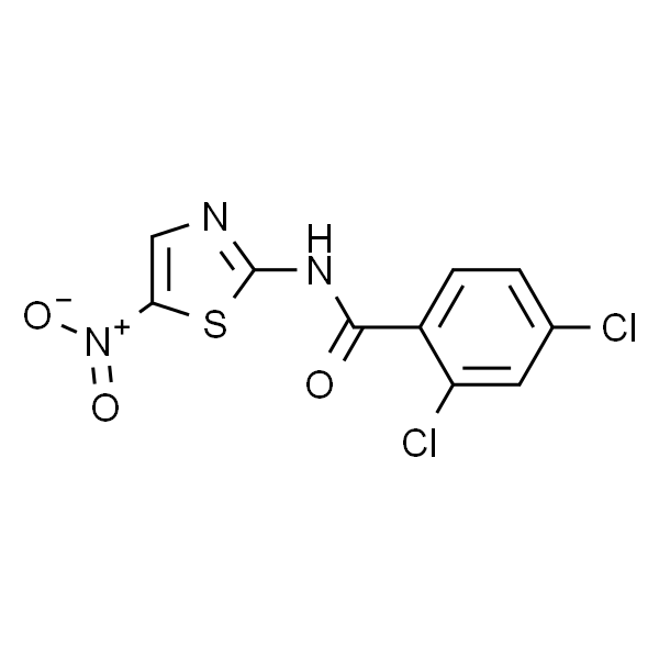 2,4-二氯-N-(5-硝基-2-噻唑基)苯甲酰胺