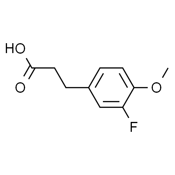 3-(3-氟-4-甲氧基苯基)丙酸