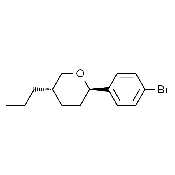 反式-2-(4-溴苯基)-5-丙基四氢-2H-吡喃