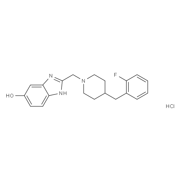 2-[[4-[(2-FLUOROPHENYL)METHYL]-1-PIPERIDINYL]METHYL]-1H-BENZIMIDAZOL-6-OL DIHYDROCHLORIDE