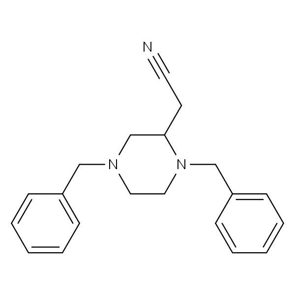 2-(1,4-二苄基哌嗪-2-基)乙腈
