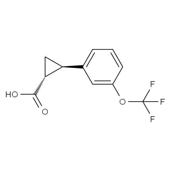 反式-2-（3-（三氟甲氧基）苯基）环丙烷-1-羧酸