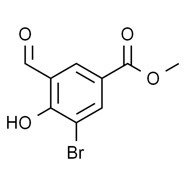 3-溴-5-甲酰基-4-羟基苯甲酸甲酯