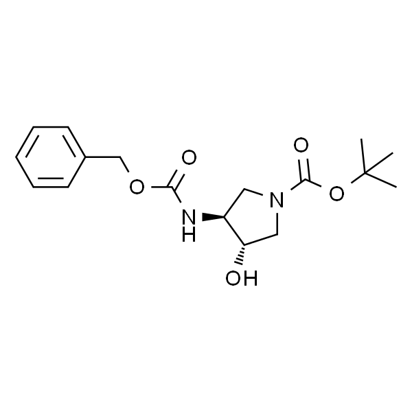 (3S,4S)-1-Boc-4-(Cbz-氨基)-3-吡咯烷醇