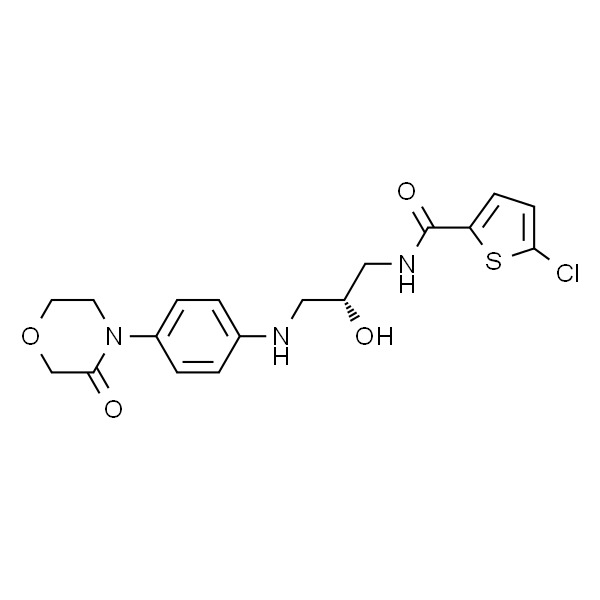 5-氯-N-[(2R)-2-羟基-3-[[4-(3-氧-4-吗啉基)苯基]氨基]丙基]-2-噻吩甲酰胺