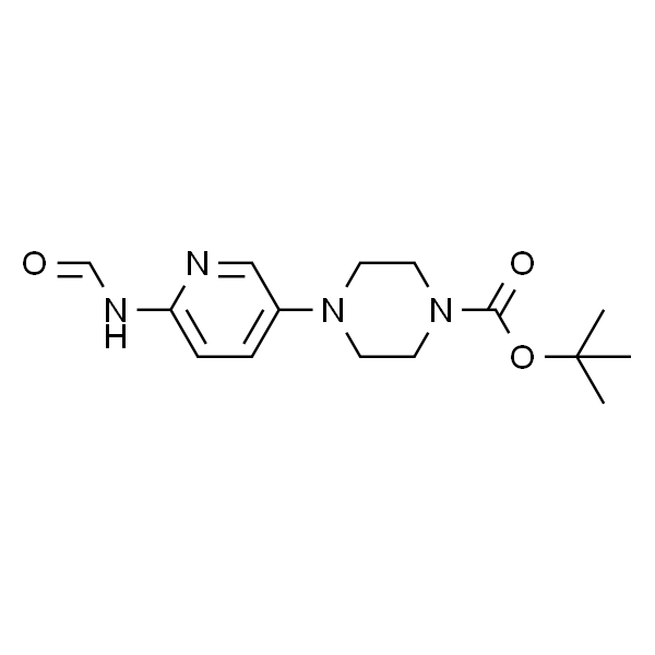 1-Piperazinecarboxylic acid, 4-[6-(forMylaMino)-3-pyridinyl]-, 1,1-diMethylethyl ester