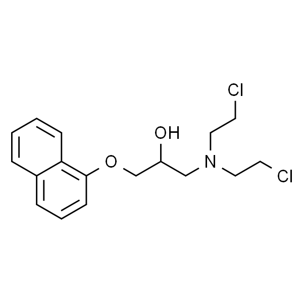 1-(双(2-氯乙基)氨基)-3-(萘-1-基氧基)丙-2-醇