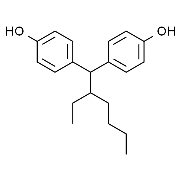 4,4''-(2-乙基己烷-1,1-二基)二苯酚